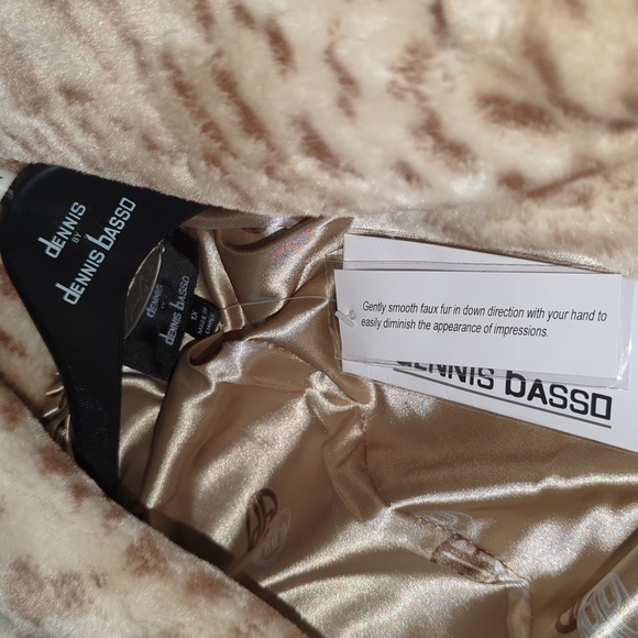 Dennis Brasso Coat faux sheared mink - Picture 9 of 9